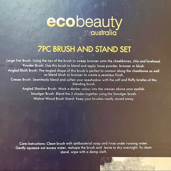 Ecobeauty 7-pc. Brush and Stand Set - Picture 7 of 7